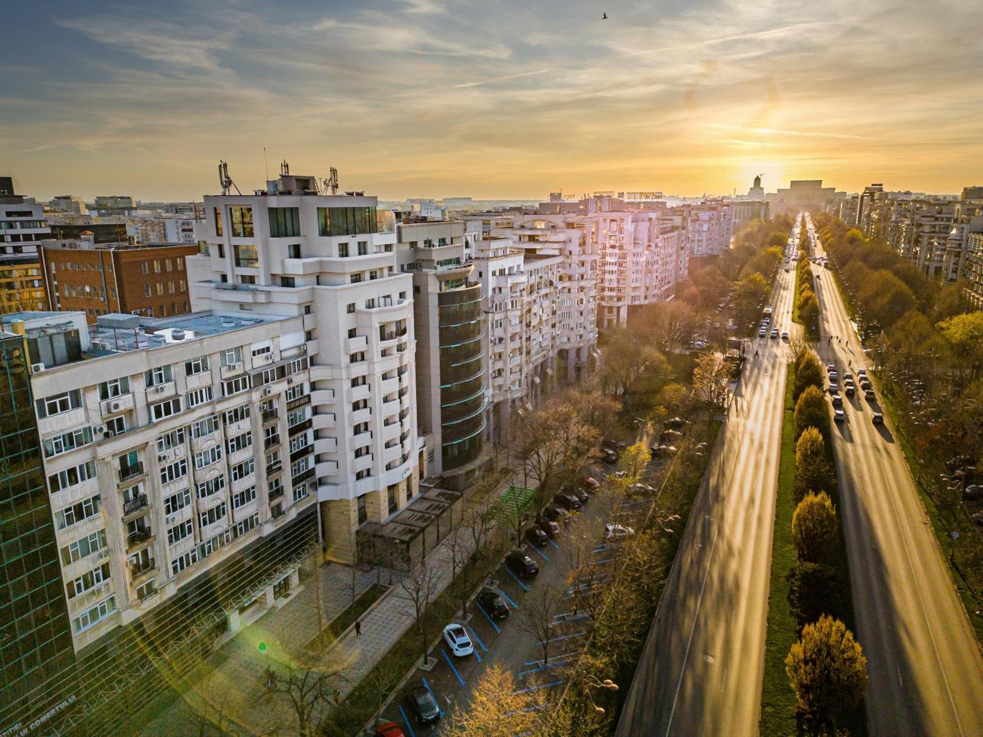 Novos Aparthotel Бухарест Экстерьер фото
